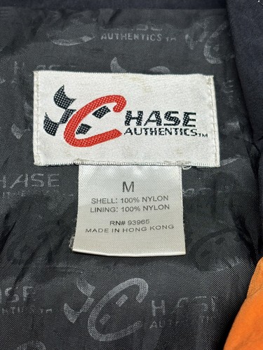VTG Chase Authentics Orange Tony Stewart Jacket Signed by Tony Stewart on Back - Picture 3 of 19