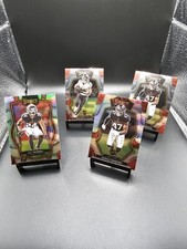 2022 Panini Select Atlanta Falcons 4 Card Lot 2 Silver Prizm 2 Base Allgeier