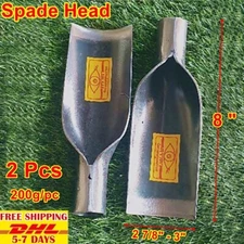 Thai Spade head shovel cut end digging soil plant flower garden seed farm 2 Pcs