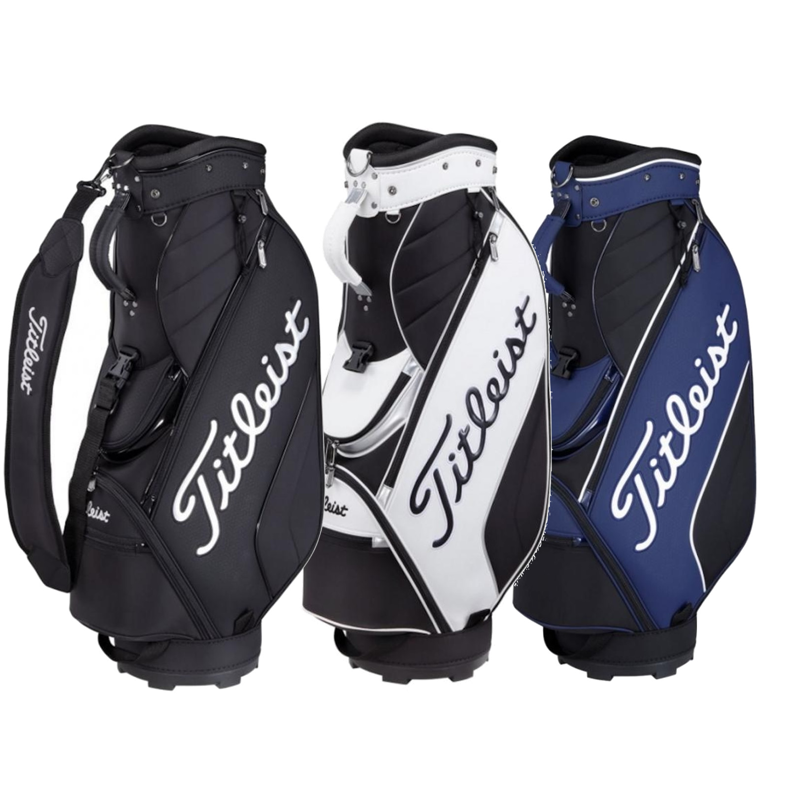 Titleist Golf Cart Bag Aspire 9 x 47in 5-way 2023 Model Lightweight 2.7kg Black