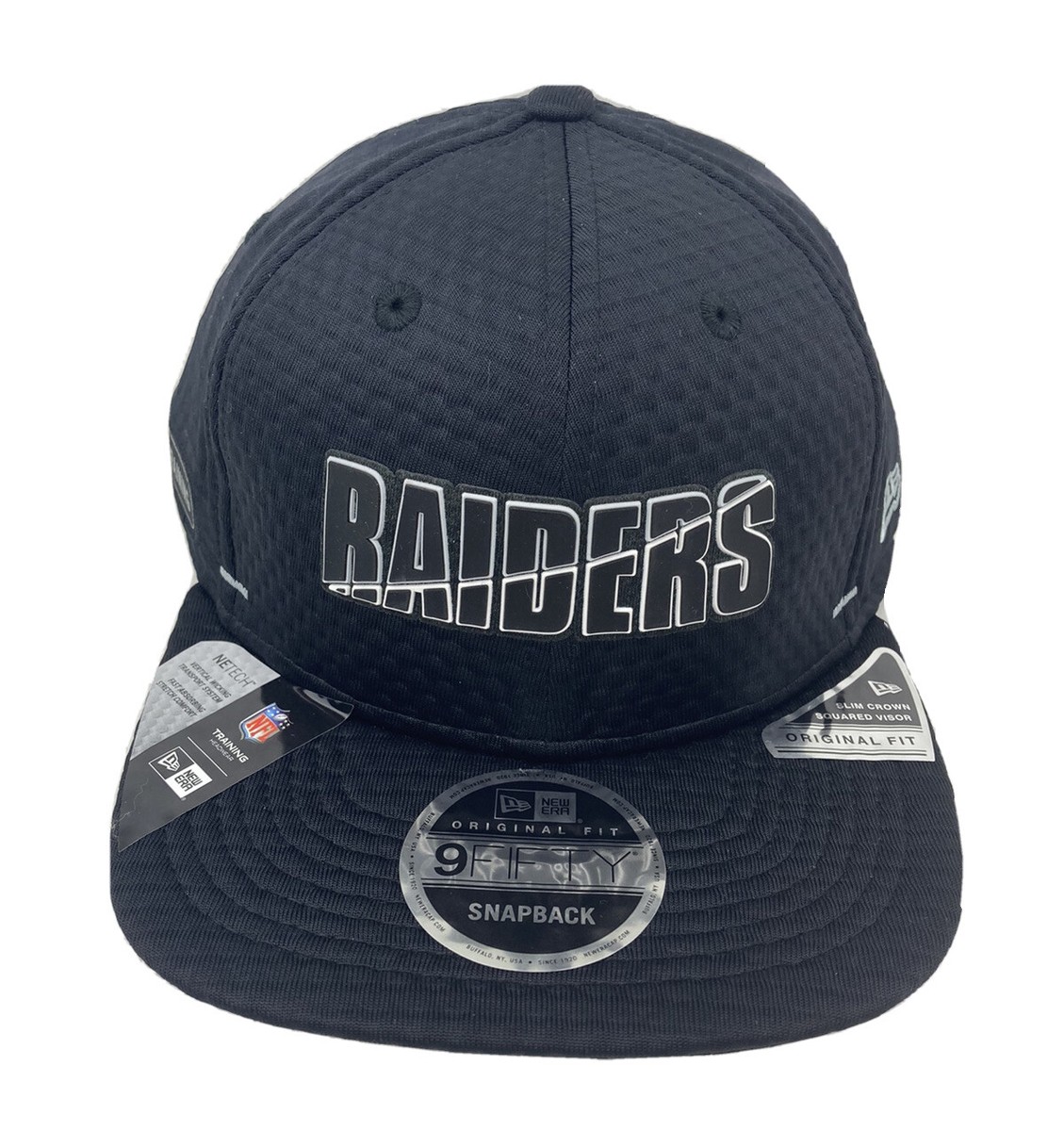 Las Vegas Raiders 2020 Official NFL Training cap New Era 9Fifty Snapback