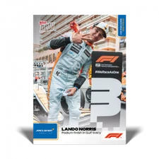 2021 Topps Now Formula 1 #11 Lando Norris McLaren Podium Finish F1 SP