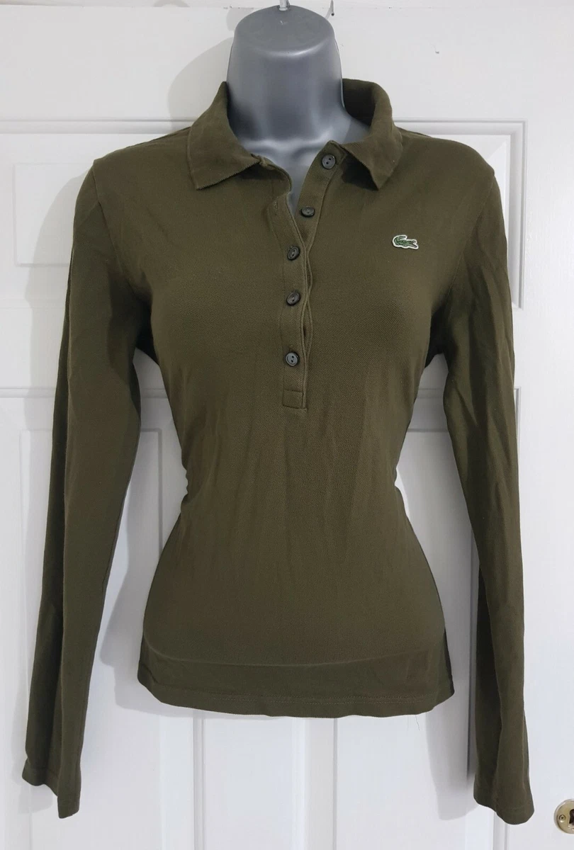 Lacoste womens polo sale shirts on sale