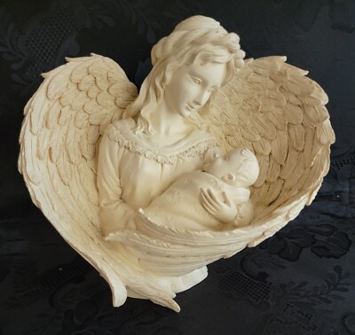 Angelstar Essence Of Love Angel Wings Cradle Baby Cream Comfort  Decoration Star