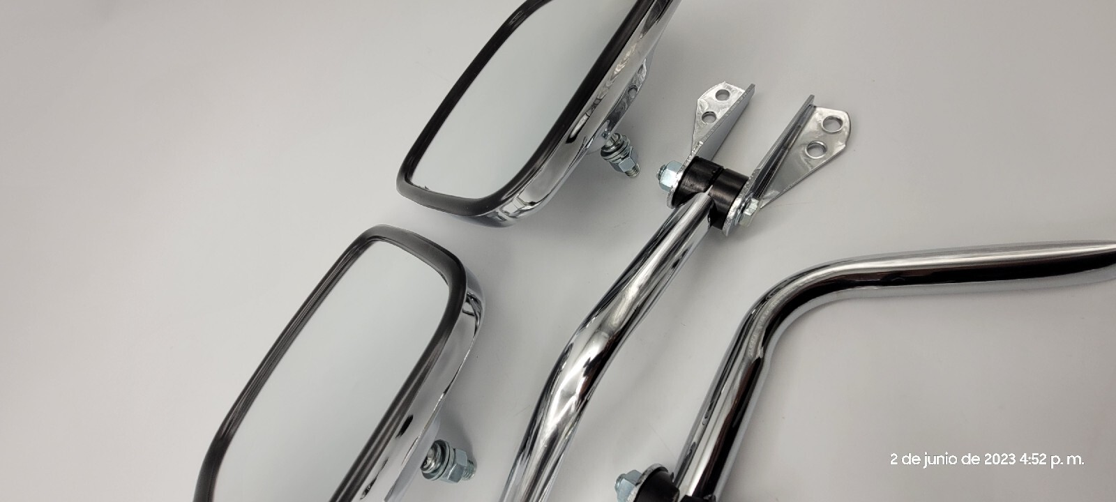 Side View Mirrors Fits Jeep CJ7 CJ5 Willys CJ6 CJ3 RH/LH Chrome eBay