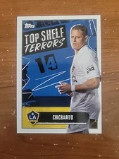 2023 Topps MLS Top Shelf Terrors Insert #TST-5 Chicharito LA Galaxy Mexico
