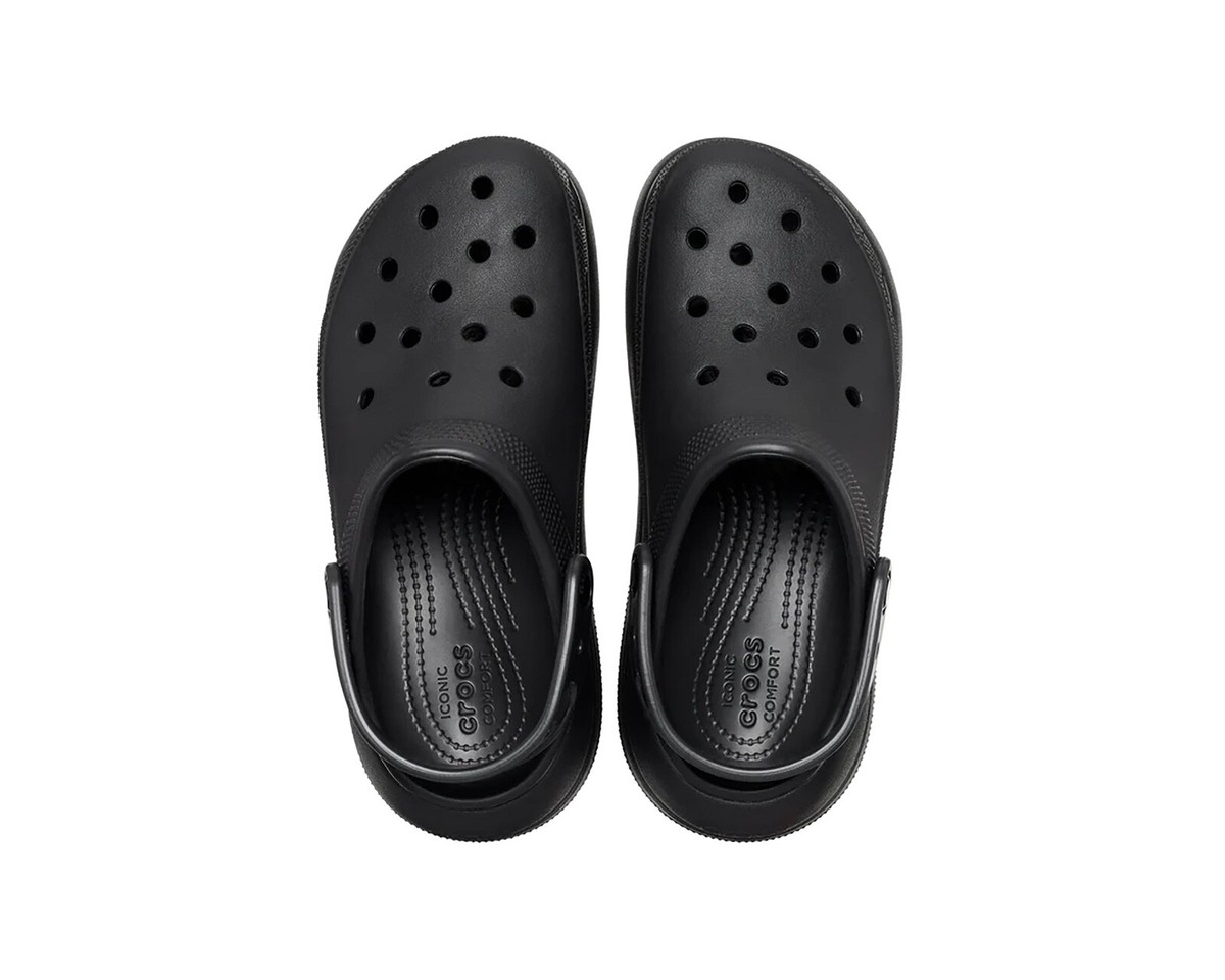 ★CROCS★ Crush Clog Black 207521001 207521-001 NEW CROCS CRUSH EMBELLISHED CLOG 210685 BLACK UNISEX | eBay