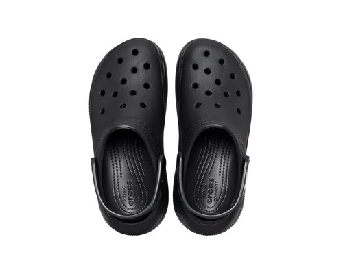 Unisex Crocs Crush Clog Black/Black 207521-001 Women's Size 4-13 - Picture 4 of 5