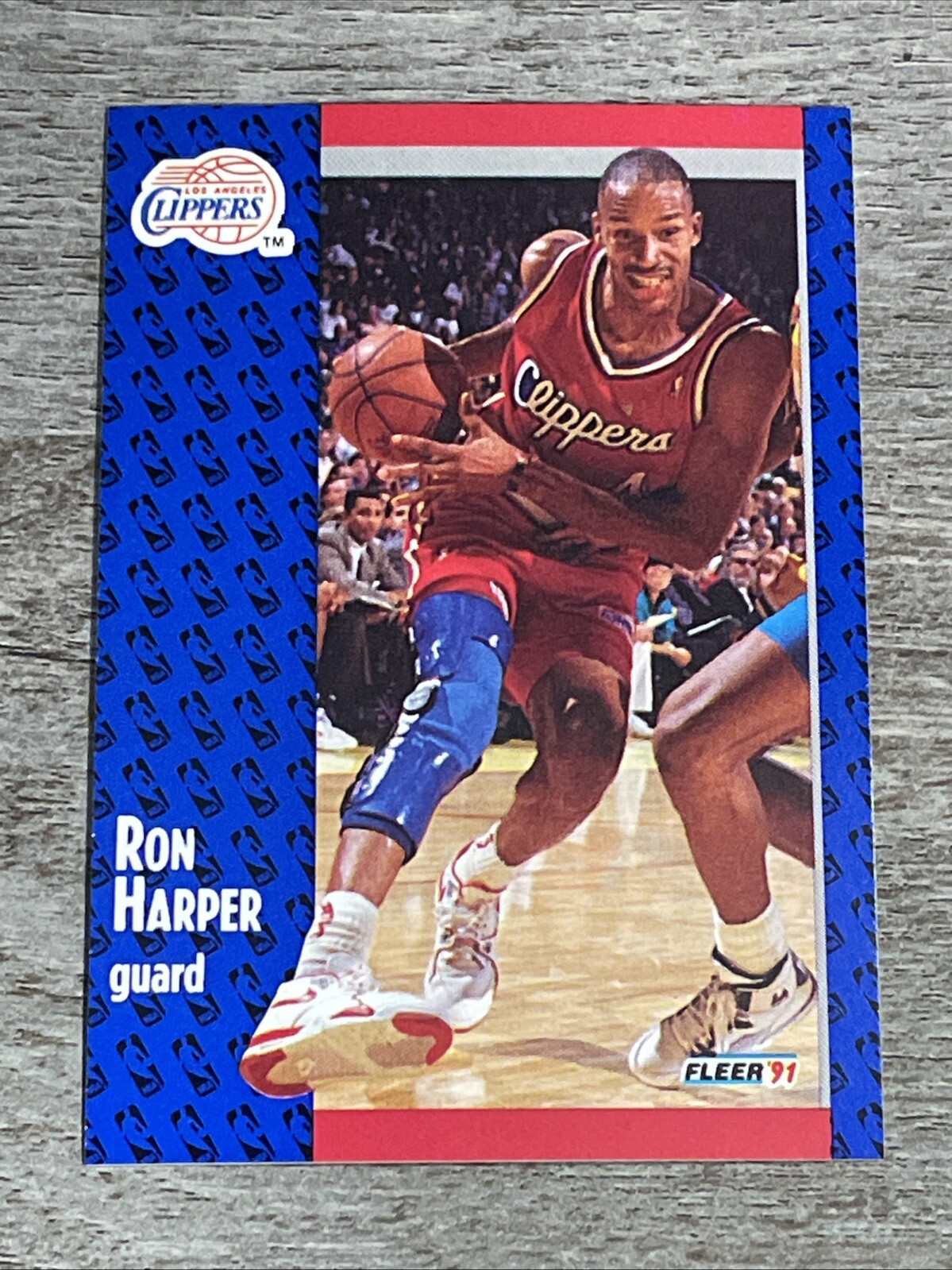 Ron Harper 1991-92 Fleer Clippers #90   *L98*