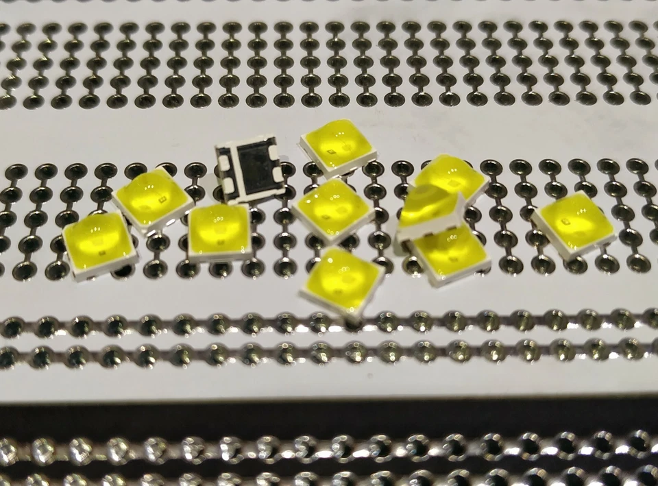 1W SMD5054 UV LED 365nm + 395nm Chip - 3.4V-3.8V 300MA Ultraviolett _ 4-10 Stück - Bild 2 von 4