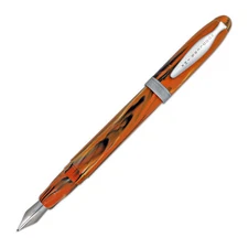 Noodler's Ahab Fountain Pen in Orange Tiger - Flex Nib NEW ND-15039