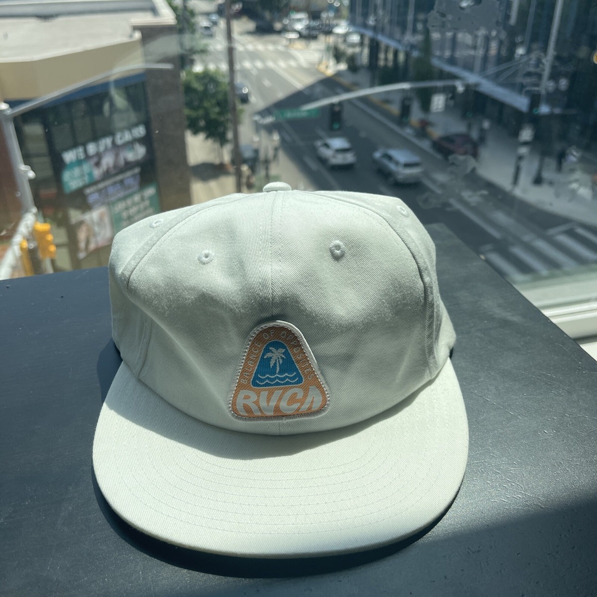 NWT NEW RVCA White Boneyards Snapback Adjustable Hat Cap | eBay