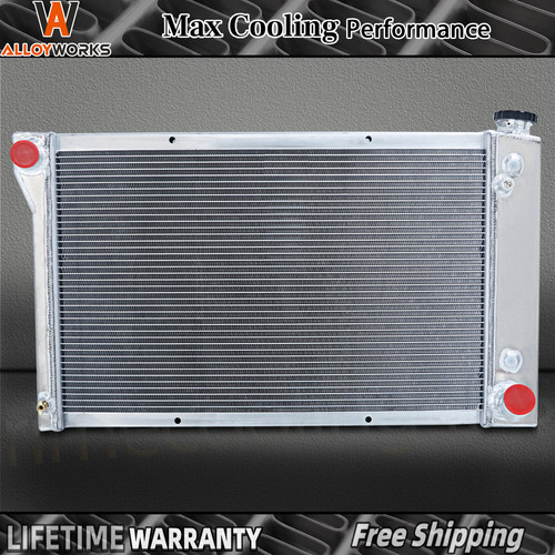 4-Row Full Aluminum Radiator With Shroud & Cap For 1967-1972 Chevy GMC C/K 10-30 Series – Autoooparts