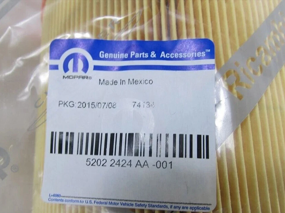 Mopar 52022424AA   14-20 DODGE RAM PROMASTER 1500 2500 3500 3.6L V6 - Image 2 of 4