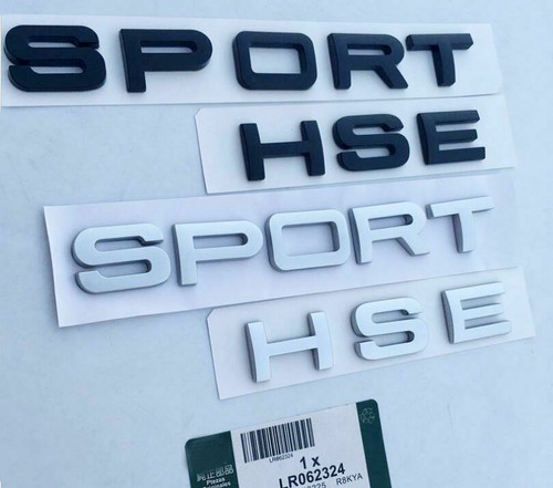 New 1X SPORT HSE Luxury Tailgate Badge Emblem Plate trunk badge - Bild 4 von 9