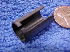 Blued Steel Front Sight HOOD Fits RAMPS with a .225" Wide GROOVE . . 400P