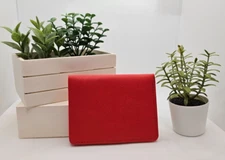 Stylish Bi-fold Mini Wallet - Red