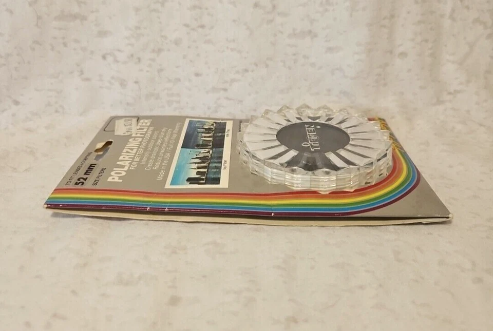 New Tiffen Polarizing Filter 52mm New In Package - Vintage Photography - Image 4 of 4