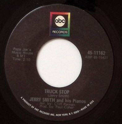 JERRY SMITH MY HAPPINESS/TRUCK STOP ABC RECORDS VINYL 45 58-73