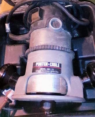 #ad PORTER CABLE 690LR Heavy Duty Router Corded Electric 1001 T2 base Power house $129.99