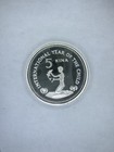 1981 Papua New Guinea PROOF Silver 5 Kina Coin Intl. Year of the Child .925 — photo 4