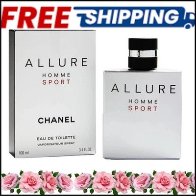 Chanel Allure Homme Sport Edt Parfum Men Eau De Toilette Spray 100ml-