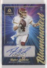 2022 Panini Luminance Illuminated Ink Gold 14/25 Taylor Heinicke Auto qf8