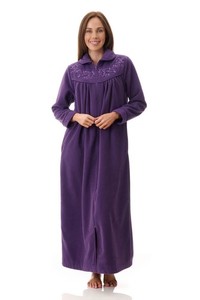 navy blue dress for baby girl Givoni Mid Button Gown in Blue main image 0