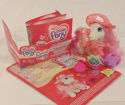 My Little Pony G3 2004 Rain or Shine Star Swirl Mint w. Card & Acces. Hasbro