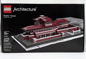 LEGO ARCHITECTURE ROBIE HOUSE 21010 - COMPLETE WITH ORIGINAL BOX AND MANUAL