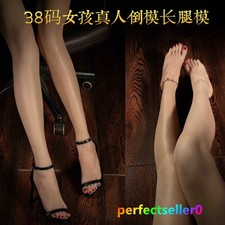 Silicone Lifesize Leg Model TPE Simulation Reality Feet w/Skelet Display Props