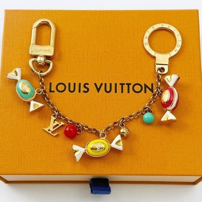 Used LOUIS VUITTON Porte Cles Bag Charm Chaine Delices Multi Color No Box M66002