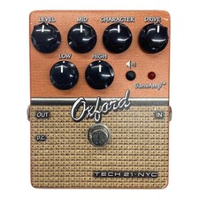 Tech 21 SansAmp Character Series Oxford Distortion Guitar Effect Pedal Tested