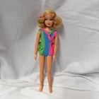 Vintage 1971 Barbie Dramatic New Living Skipper Doll #1147 Original Swimsuit Bow