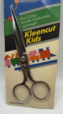 Vintage Kleencut Forged Steel Kids Scissor Pointed Tip 5โ Made in USA 2411s-5