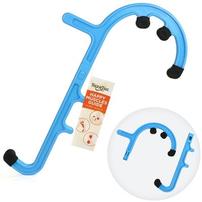 Tiger Tail Cane Back & Neck Massager   Trigger Point One Size, Blue