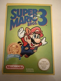Nintendo NES Super Mario Bros. 3 Modul OVP Anleitung H&uuml;lle Classic Serie 1991
