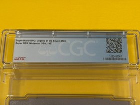 Super Mario RPG (CGC 8.0, Authentic) Nintendo SNES Super NES not WATA PSA VGA