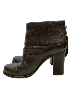 Louis Vuitton Short Boots 26.5Cm Blk Fpn98