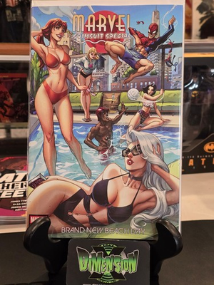 #ad MARVEL SWIMSUIT SPECIAL: BRAND NEW BEACH DAY J. SCOTT CAMPBELL NM 2026 MARVEL $12.99