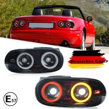 E-Zulassung Paar LED Rückleuchten Bremslicht Blinker Für Mazda MX5 NA 1989-1997