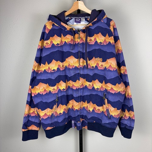 LRG Light Canvas Y2K AOP Mountain Landscape 3XL Hoodie