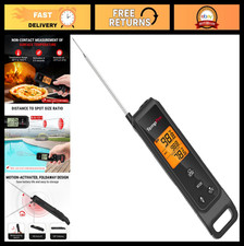 2-in-1 Infrared Thermometer Gun with Meat Probe Instant Read Cooking Grillin