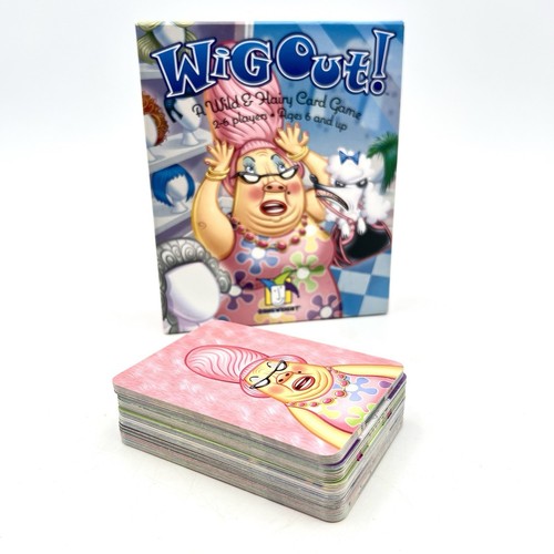 Wig Out! A Wild & Hairy Card Game Kids GameWright 2004 Complete Rare Best Toy - Picture 8 of 8