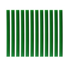 HUIHUIBAO 12 PCS Colored Hot Glue Sticks, Mini Melt Adhesive Green  0.64 per gallon