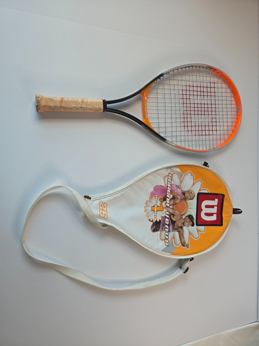 Wilson Tennis Racket Serena Venus Williams #1 In Tennis w/ Cover