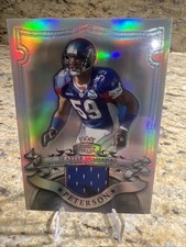 2007 Bowman Sterling Veteran PRO BOWL JERSEY Julian Peterson Refractor /199!