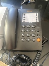 Agent 1000 Office Telephone with Headset Port Black