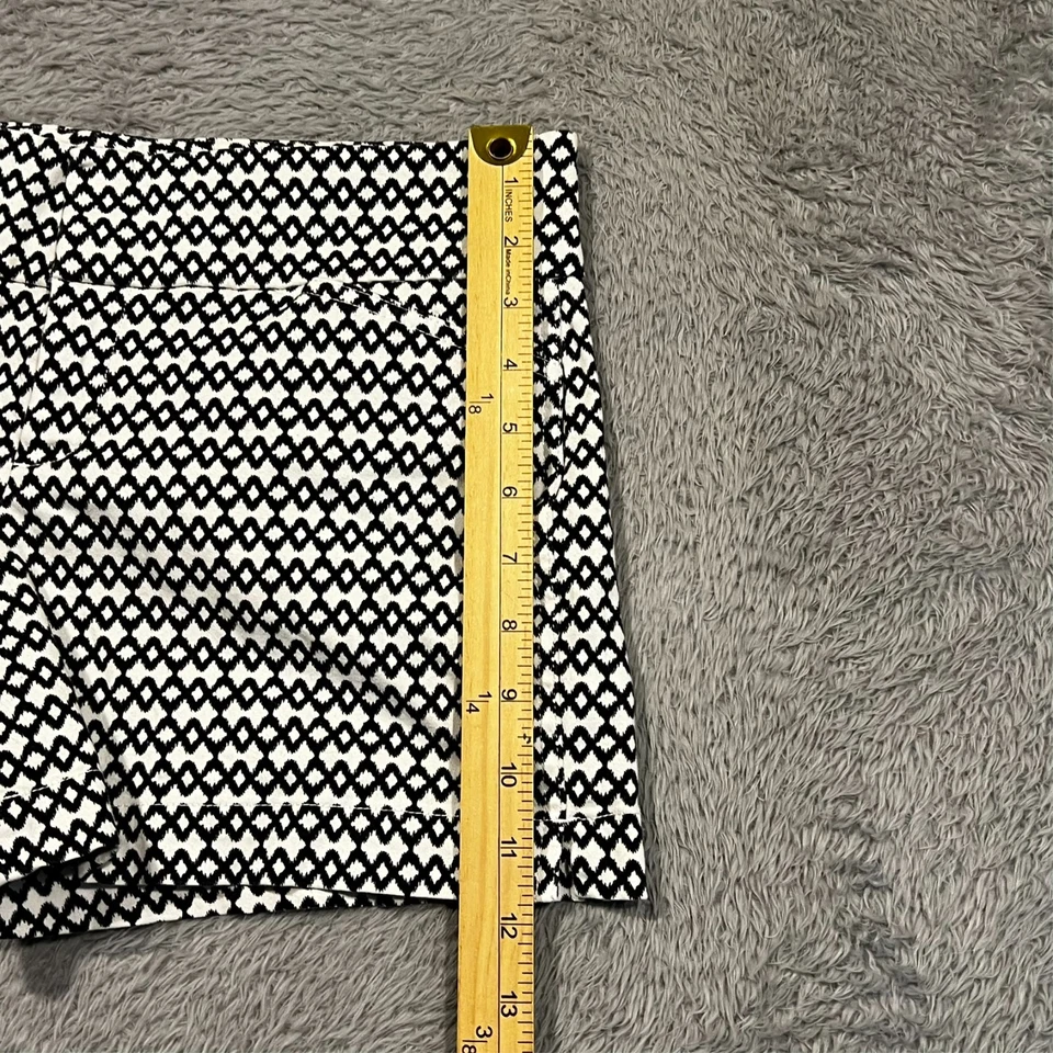 Calvin Klein Shorts Women's 6 31x3 Geometric Preppy Casual - Image 3 of 4
