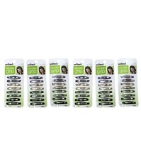 Lot Of 6 Packs Scunci No-Slip Grip All Day Hold Hair Clips, 48 Clips Total